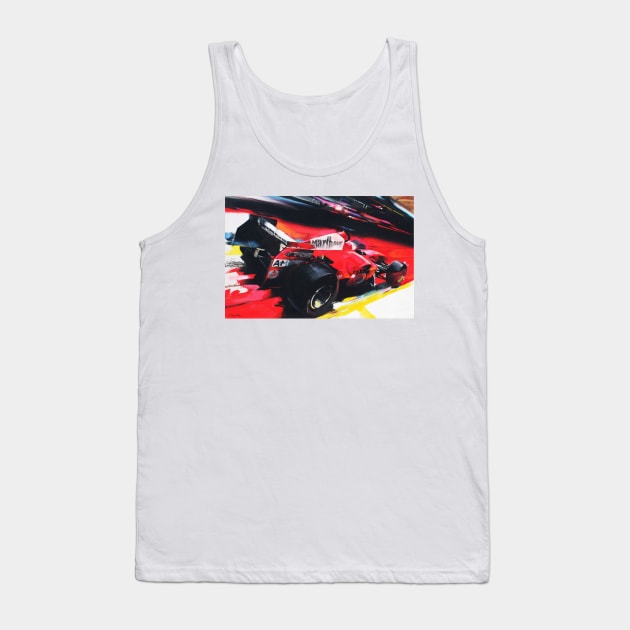 Ferrari Formula 1 Tank Top by Pliax Lab